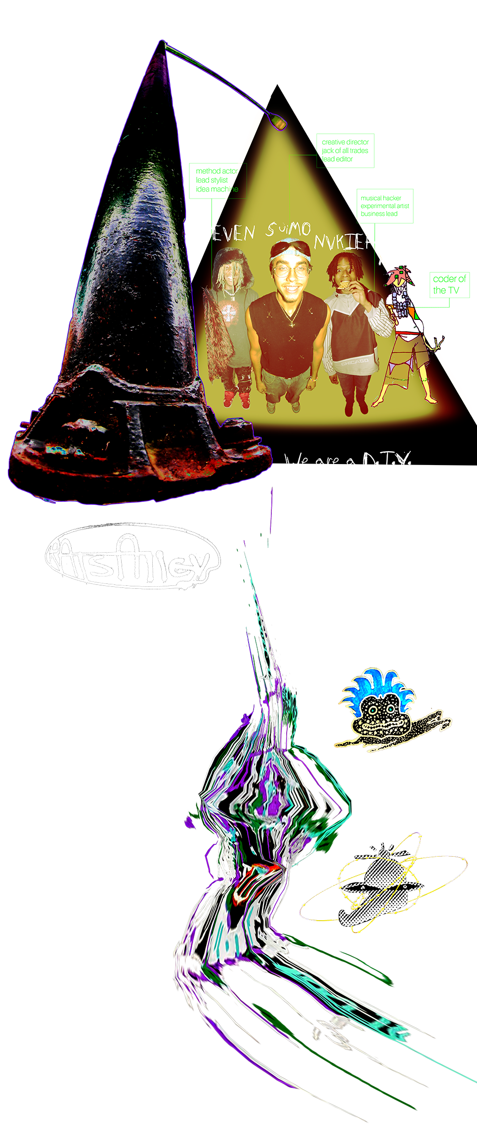 meet the artists, DAF, NKIEH, SEVEN, and SUIMO. RATSALLEY